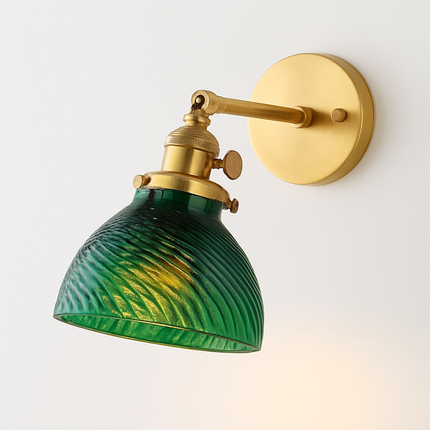 Suspension japonaise minimaliste en verre vert — LZ4P9XQ