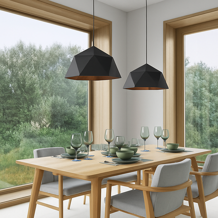 Suspension géométrique polygonale couleur Diamond — LZ4X9T