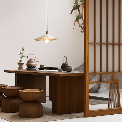 Suspension grise au design japonais silencieux — LZ4X9P