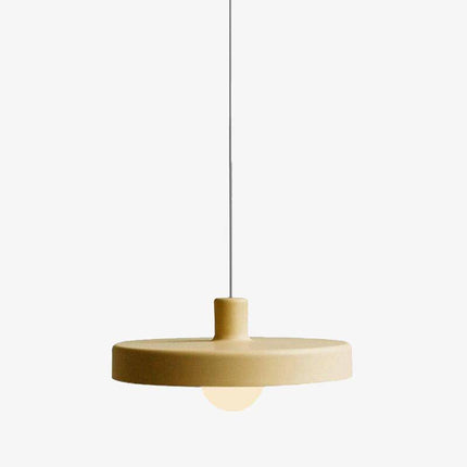 Suspension LED plate en métal coloré style Loft — LZ4M9T2
