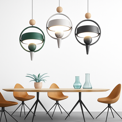 Suspension LED design avec oiseau suspendu Bessie — LZ4X9P