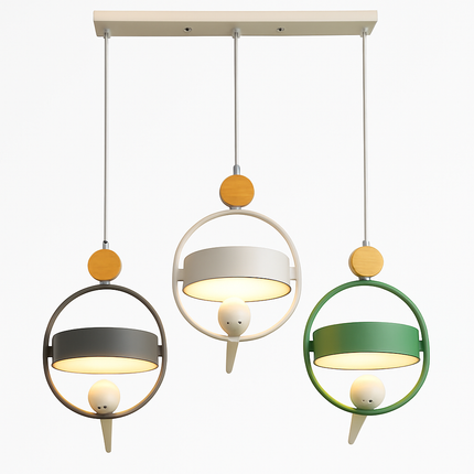 Suspension LED design avec oiseau suspendu Bessie — LZ4X9P