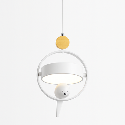 Suspension LED design avec oiseau suspendu Bessie — LZ4X9P