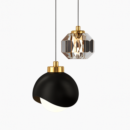 Suspension LED à double source lumineuse Thea — LZ4X9P