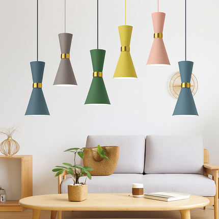 Suspension design LED en aluminium Funnel