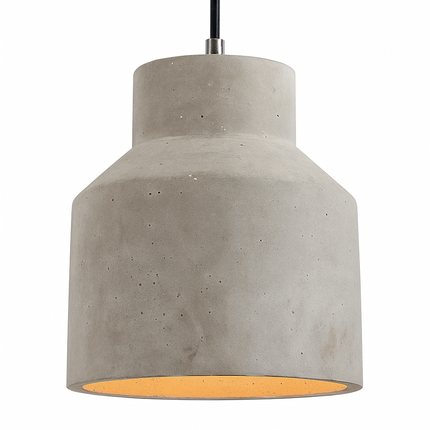 Suspension design en ciment LED aux formes variées — LZ4P9XQ