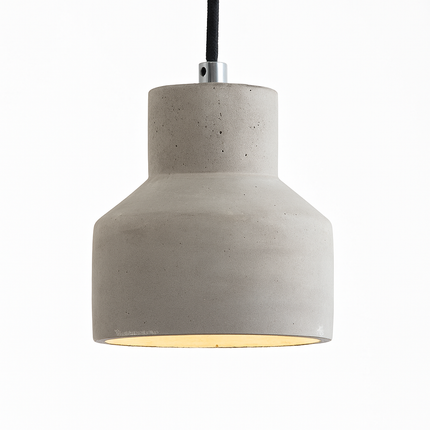 Suspension design en ciment LED aux formes variées — LZ4P9XQ