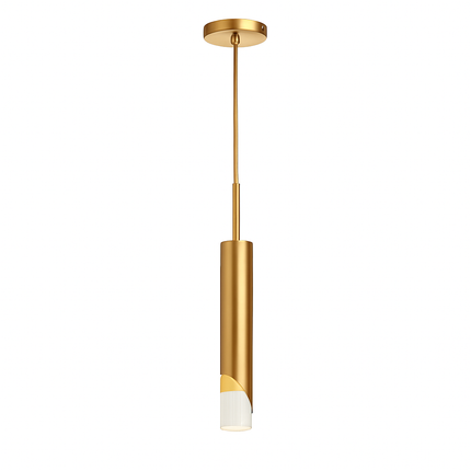 Suspension cylindrique LED en métal style loft — LZ4X9P2