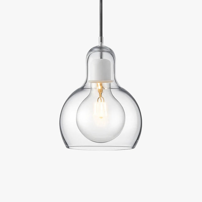 Suspension LED en verre au design loft contemporain — LZ4X9Q2