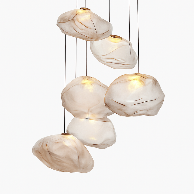 Suspension LED en verre soufflé au design suspendu — LZ4X9T