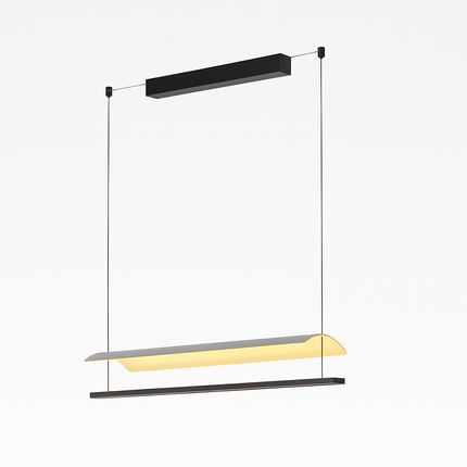 suspension design minimaliste pour un éclairage élégant