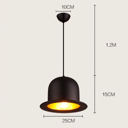 Suspension moderne en chapeau