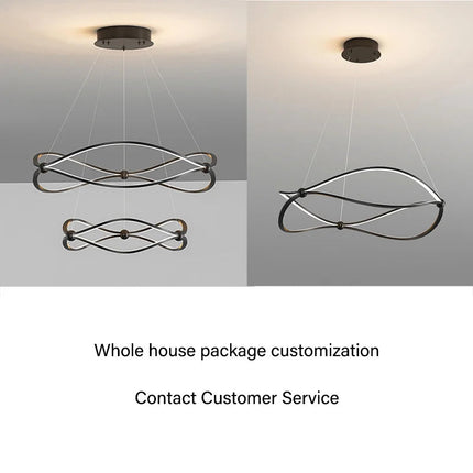 suspension design moderne pour un éclairage intérieur élégant