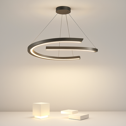 Suspension design nordique moderne à anneau simple — LZ4X9T2