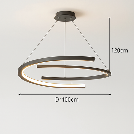 Suspension design nordique moderne à anneau simple — LZ4X9T2