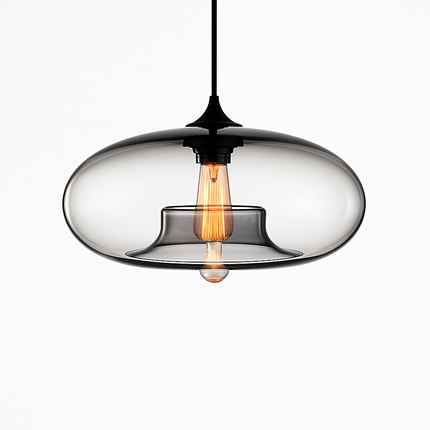 Suspension ovale en verre design Ball — LZ4X9P
