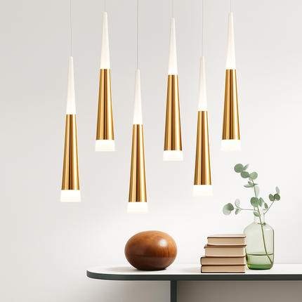 Suspension en aluminium et acrylique pour cuisine et bar — LZ4X9P2Q