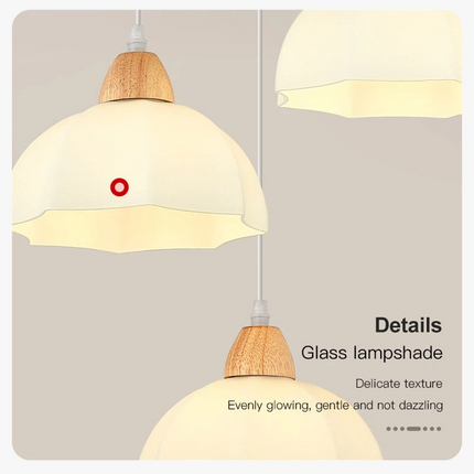 Suspension en bois au design moderne pour décoration intérieure — LZ4X9T