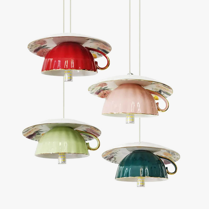 Suspension design en céramique avec éclairage LED G4 — LZ4X9P