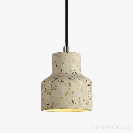 Suspension créative en ciment semi-transparent style nordique — LZ4Q9X