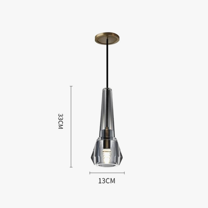 Suspension de luxe en cristal pour décoration intérieure — LZ4M9XQ