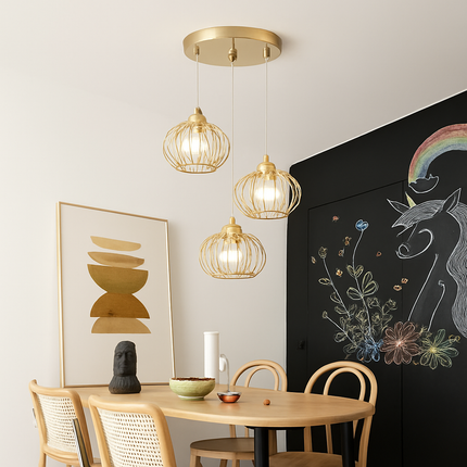 Suspension en cristal élégante pour décoration intérieure moderne — LZ4Q7M9