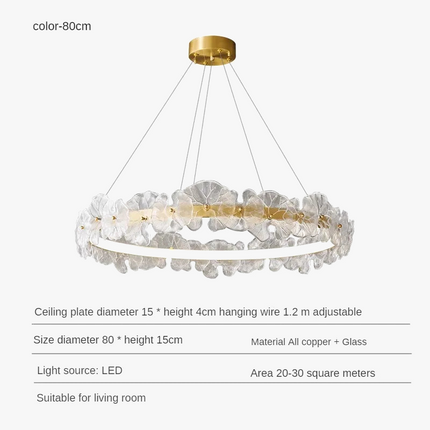 Suspension en cuivre au design français pour intérieur élégant — LZ4P9XQ
