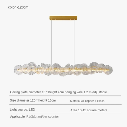 Suspension en cuivre au design français pour intérieur élégant — LZ4P9XQ