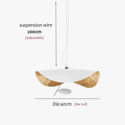 Suspension en cuivre au design moderne pour éclairage intérieur — LZ4X9T2
