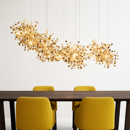 Suspension artisanale en feuille d’acier inoxydable — LZ4X7M