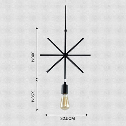 Suspension géométrique aux formes carré, rond, triangle et étoile — LZ7D9X