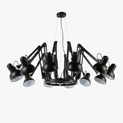Suspension LED en métal design araignée — LZ4X9P