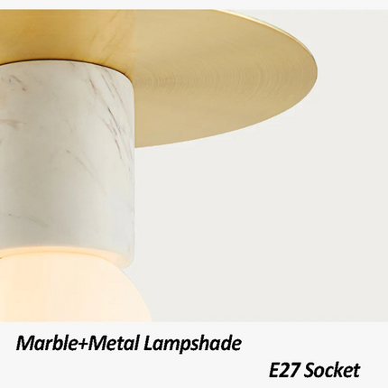 Suspension en marbre au design nordique pour intérieur élégant — LZ4X9T2