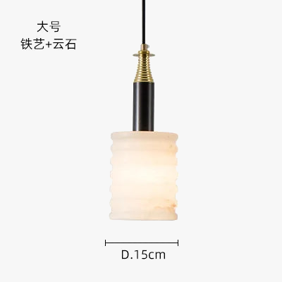 Suspension en marbre au design nordique pour intérieur élégant — LZ3F9Q2