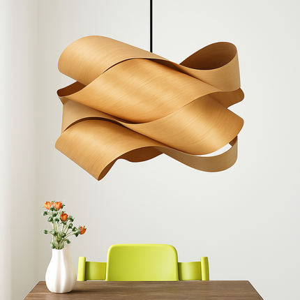 Suspension moderne et simple en peau de bois d'Asie du Sud-Est — LZ4X7Q