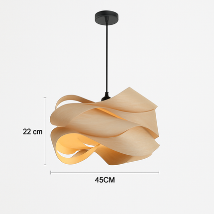 Suspension moderne et simple en peau de bois d'Asie du Sud-Est — LZ4X7Q