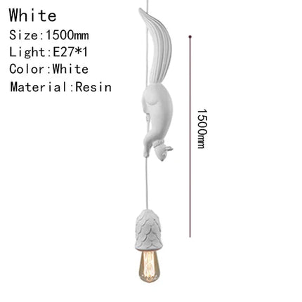 Suspension lumineuse en résine design épuré — LZ4Q7M2