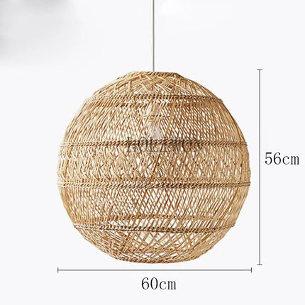 Suspension vintage en rotin naturel — LZ4T9Q2J
