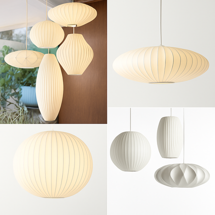 Suspension en soie au design moderne pour éclairage intérieur — LZ4X9P2