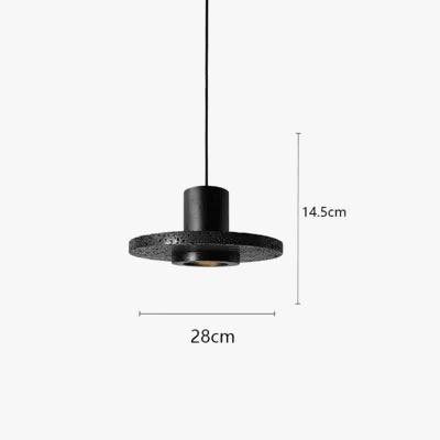 Suspension industrielle moderne en terrazzo de ciment — LZ4F7Q2
