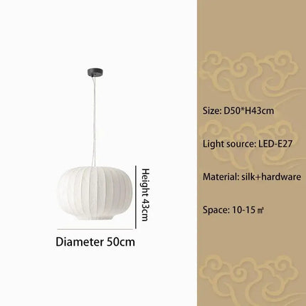 Suspension nordique en tissu de soie pour décoration intérieure — LZ4X9Q