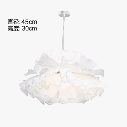 Suspension en tissu style nordique pour éclairage romantique — LZ4X9P