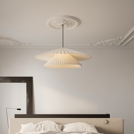 Suspension en tissu plié style origami pour décoration intérieure — LZ4X9P2
