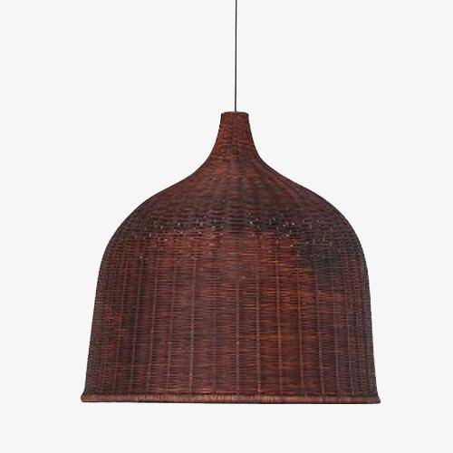 Suspension en tissu Rattan