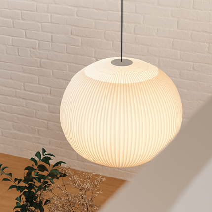 Suspension en tissu tricoté au style nordique pour intérieur élégant — LZ7D9Q
