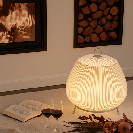 Suspension en tissu tricoté au style nordique pour intérieur élégant — LZ7D9Q