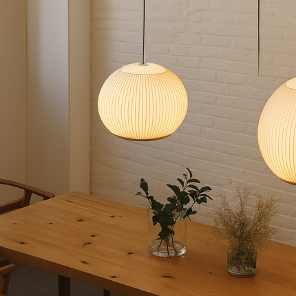 Suspension en tissu tricoté au style nordique pour intérieur élégant — LZ7D9Q