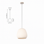 Suspension C / Blanc chaud