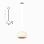 Suspension A / Blanc chaud