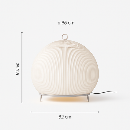 Suspension en tissu tricoté au style nordique pour intérieur élégant — LZ7D9Q